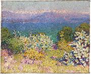John Peter Russell, In the morning, Alpes Maritimes from Antibes